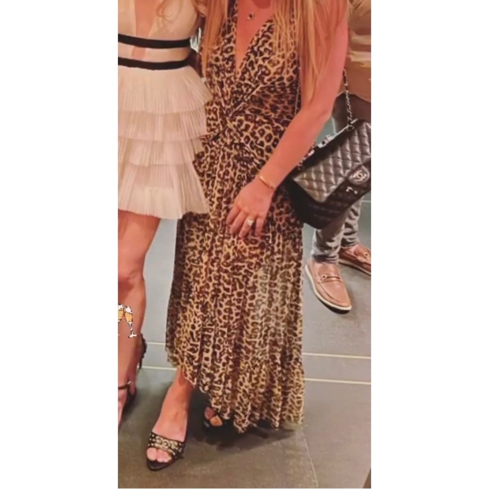 MISA leopard dress